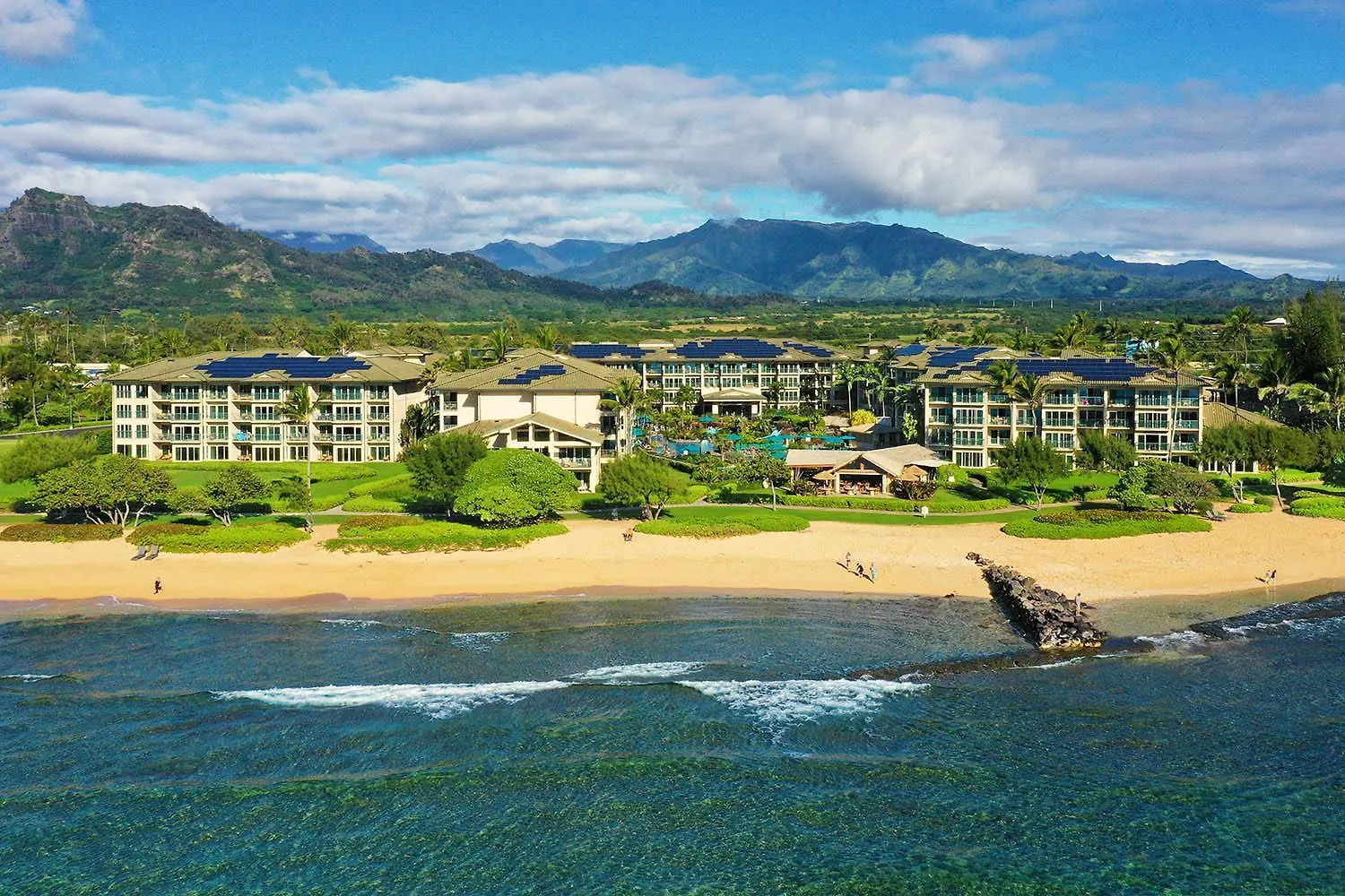 Waipouli Beach Resort D204 カパア 0*,